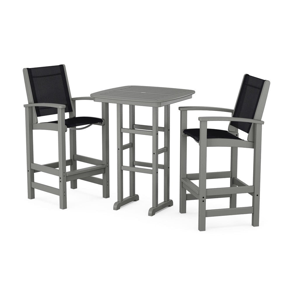 POLYWOOD® Coastal 3-Piece Bar Set - PWS156