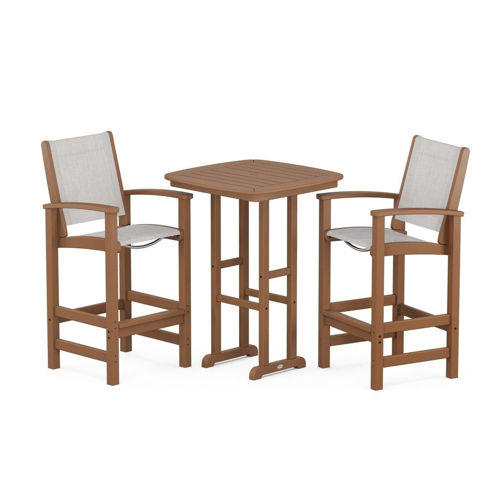 POLYWOOD® Coastal 3-Piece Bar Set - PWS156