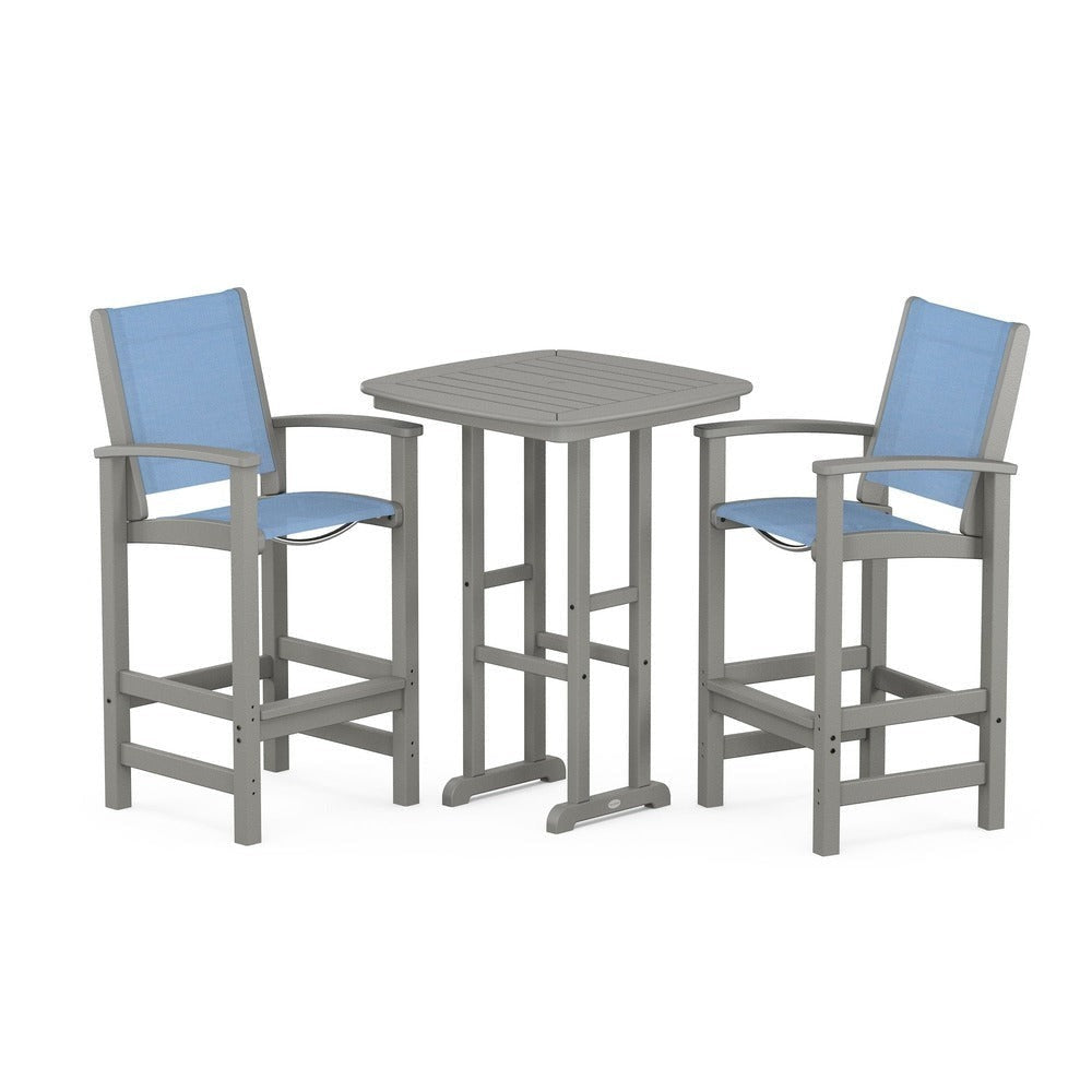 POLYWOOD® Coastal 3-Piece Bar Set - PWS156