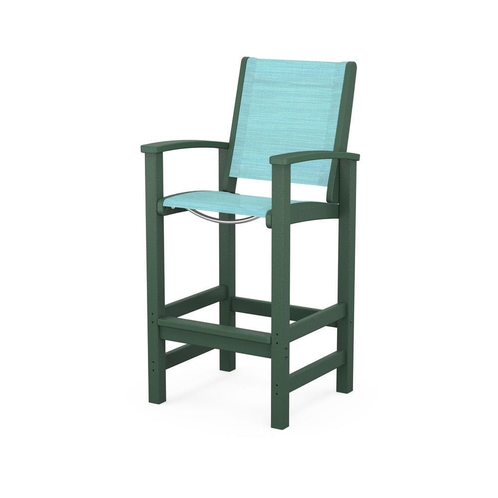 POLYWOOD® Coastal Bar Chair - 9012 Outdoor Furniture POLYWOOD®