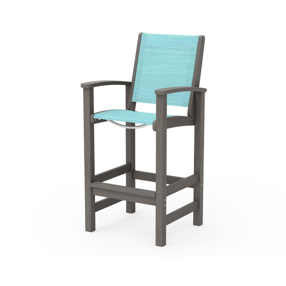 POLYWOOD® Coastal Bar Chair - 9012