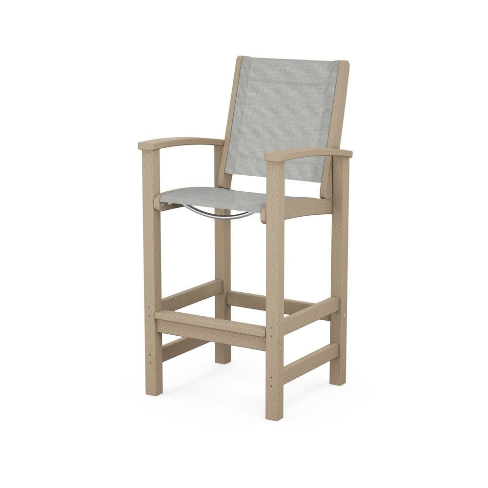 POLYWOOD® Coastal Bar Chair - 9012 Outdoor Furniture POLYWOOD®