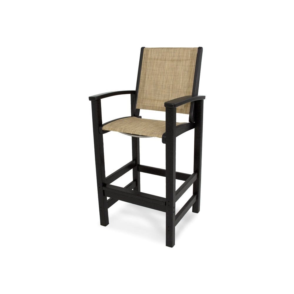 POLYWOOD® Coastal Bar Chair - 9012 Outdoor Furniture POLYWOOD®
