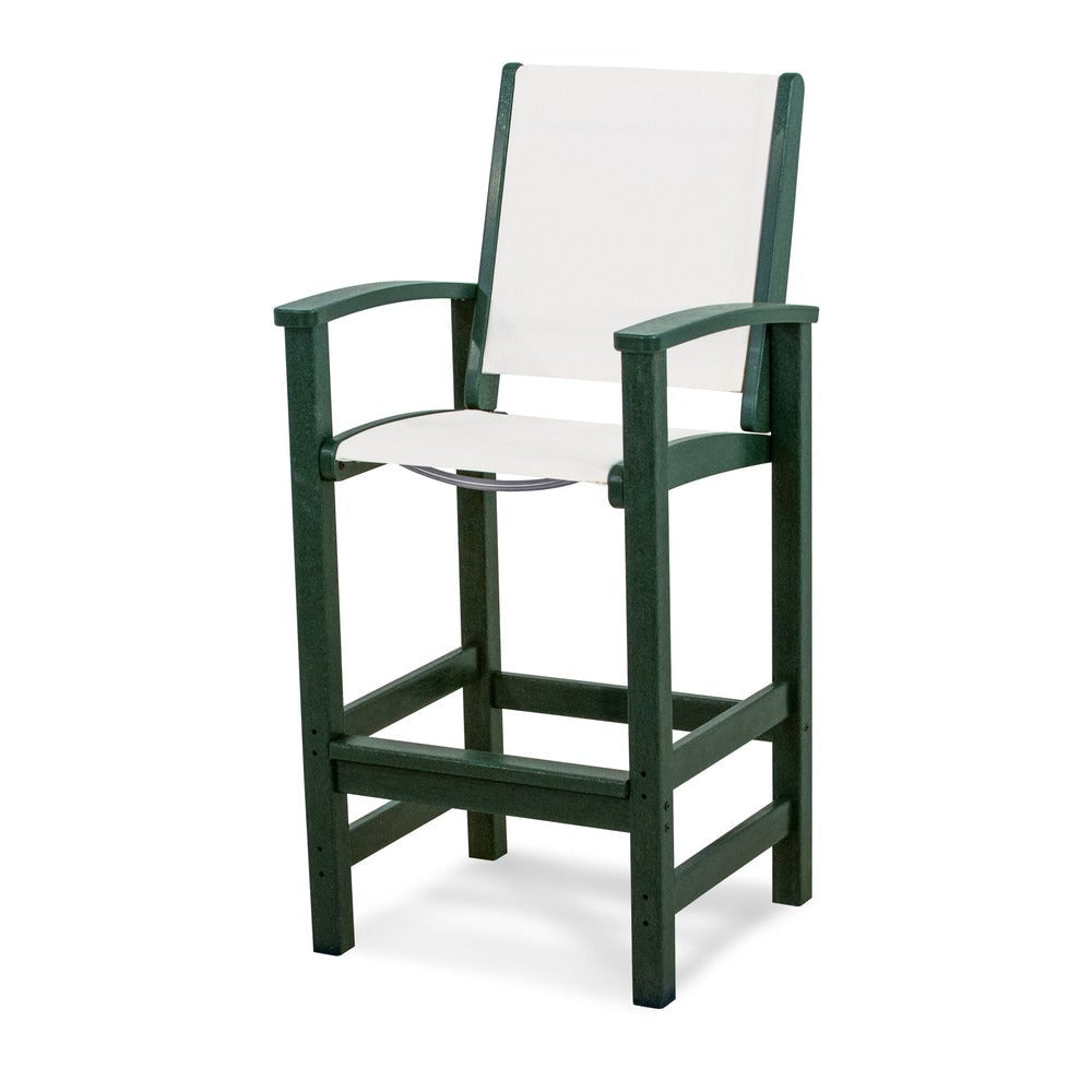 POLYWOOD® Coastal Bar Chair - 9012