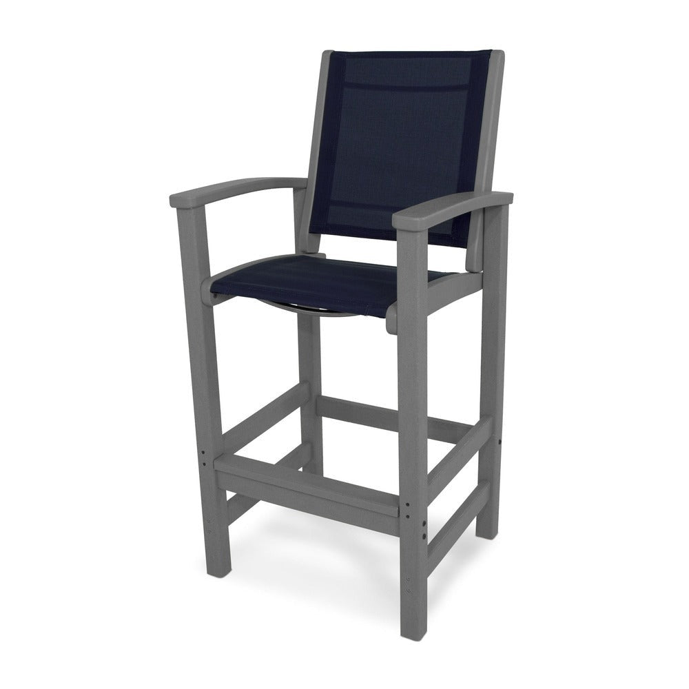 POLYWOOD® Coastal Bar Chair - 9012