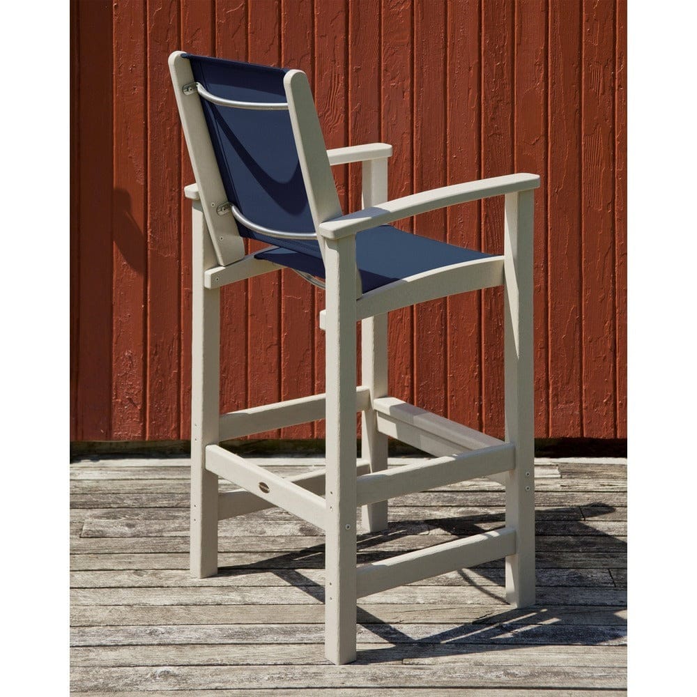 POLYWOOD® Coastal Bar Chair - 9012 Outdoor Furniture POLYWOOD®