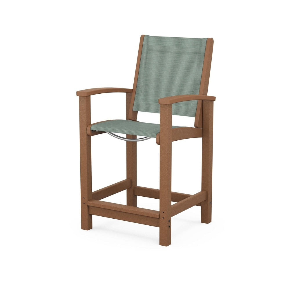 POLYWOOD® Coastal Counter Chair - 9011
