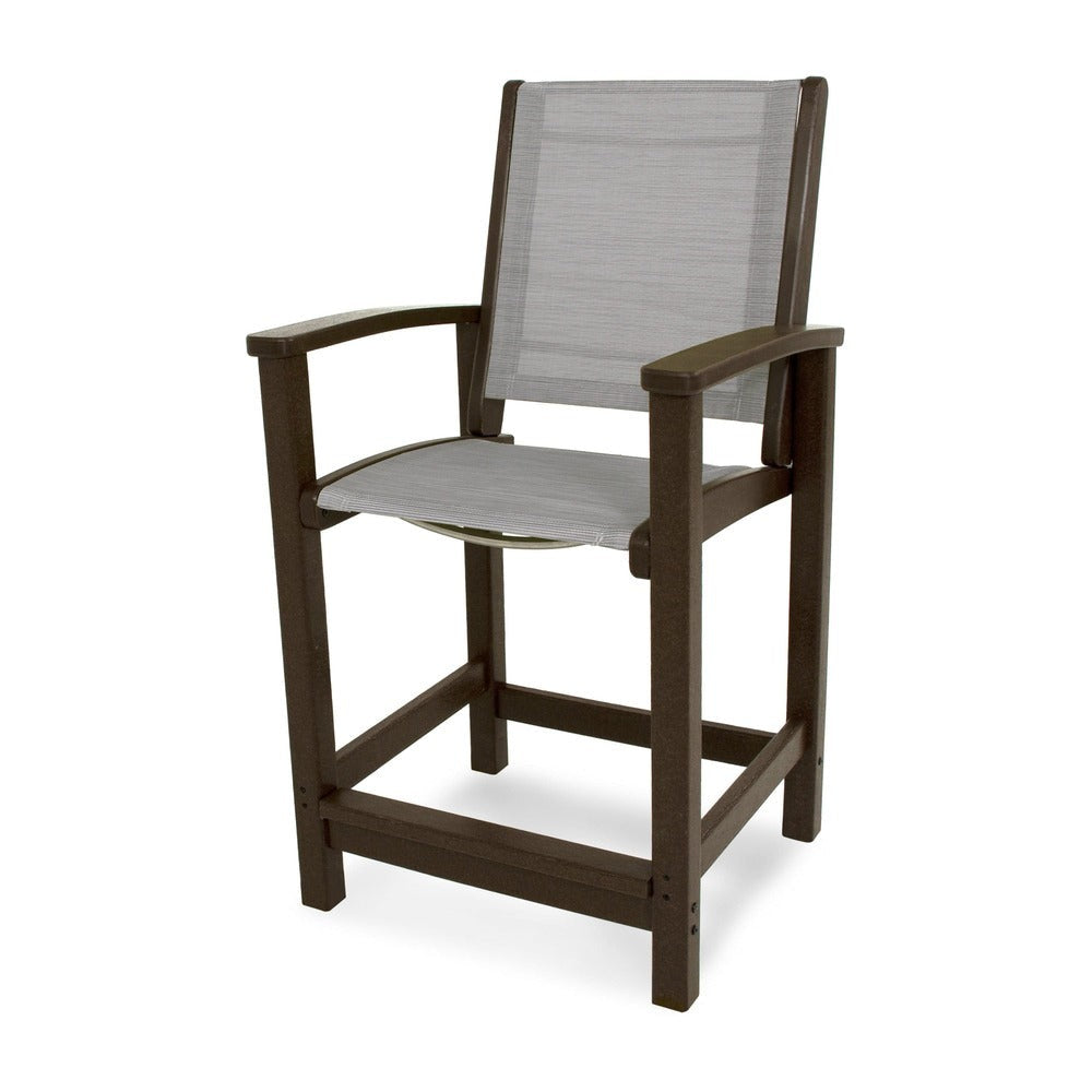POLYWOOD® Coastal Counter Chair - 9011