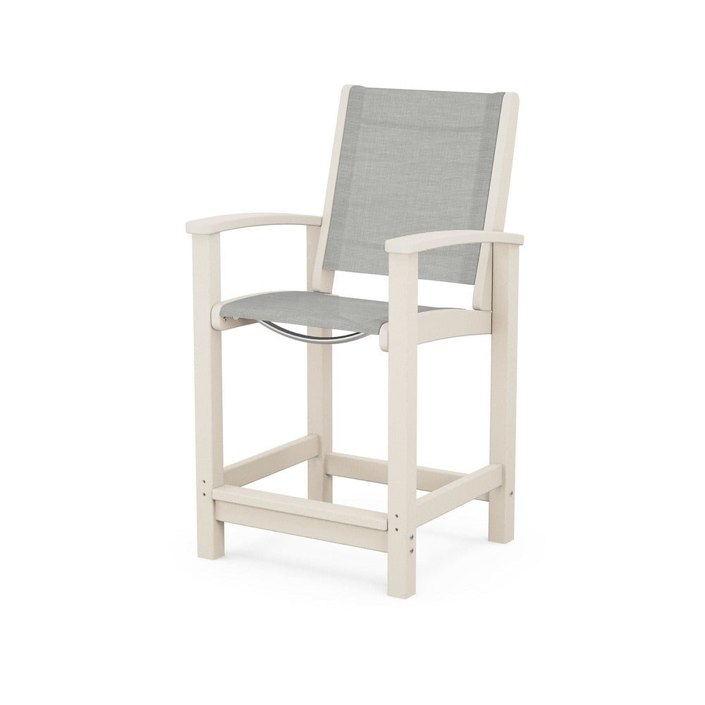 POLYWOOD® Coastal Counter Chair - 9011