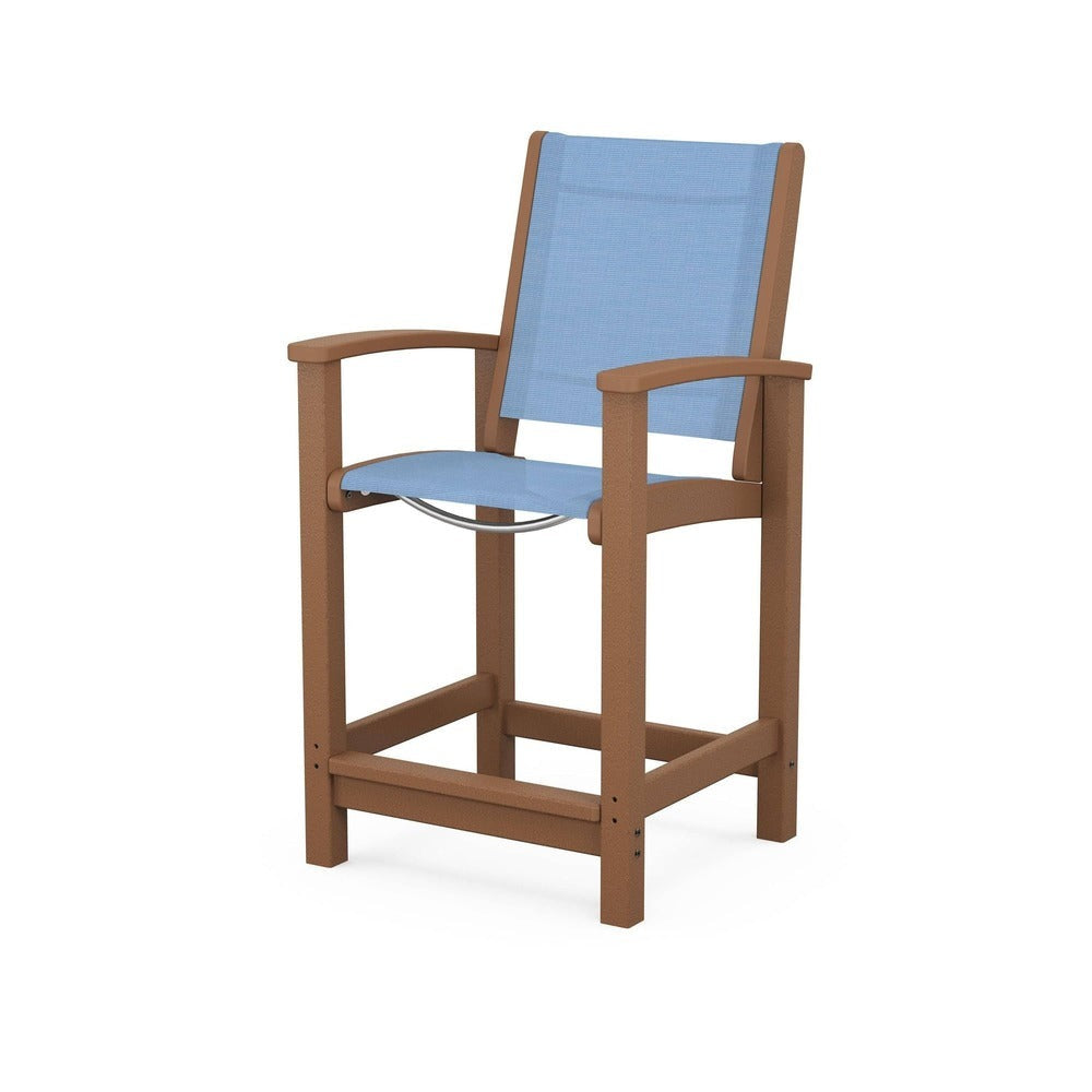 POLYWOOD® Coastal Counter Chair - 9011
