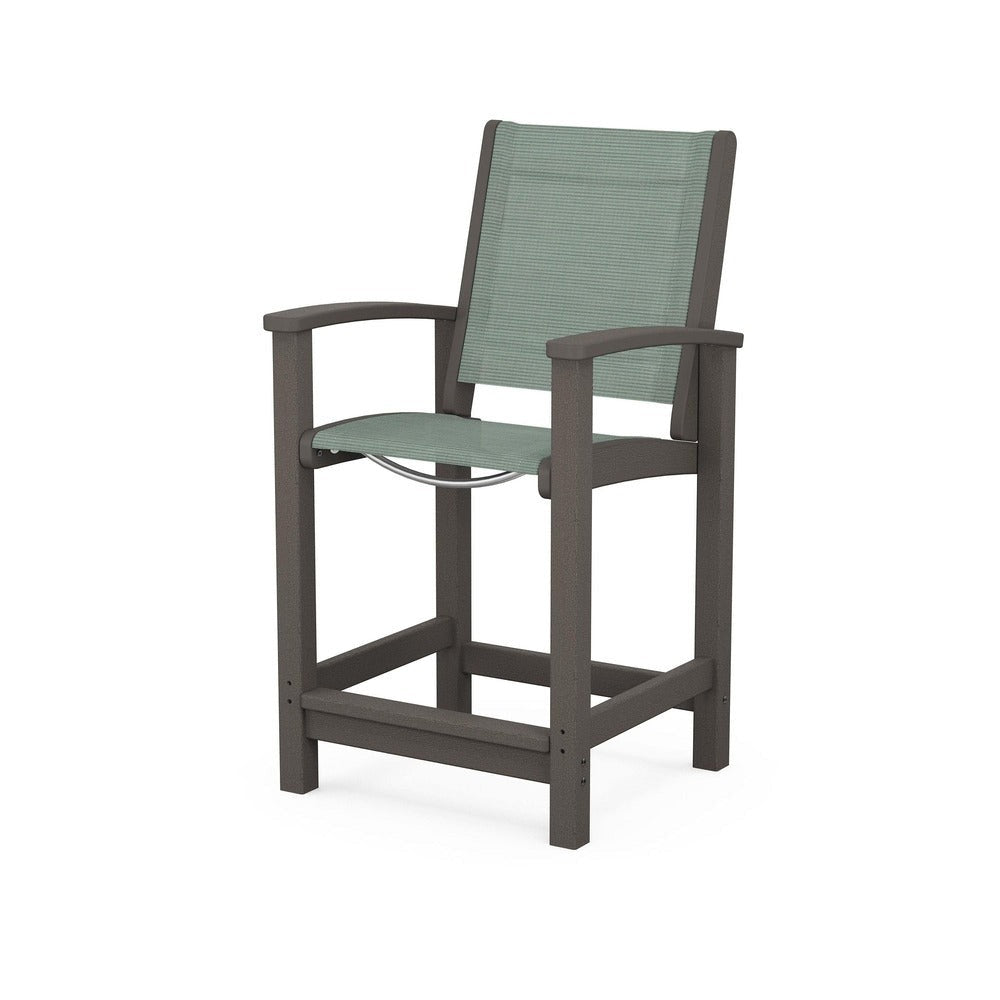 POLYWOOD® Coastal Counter Chair - 9011