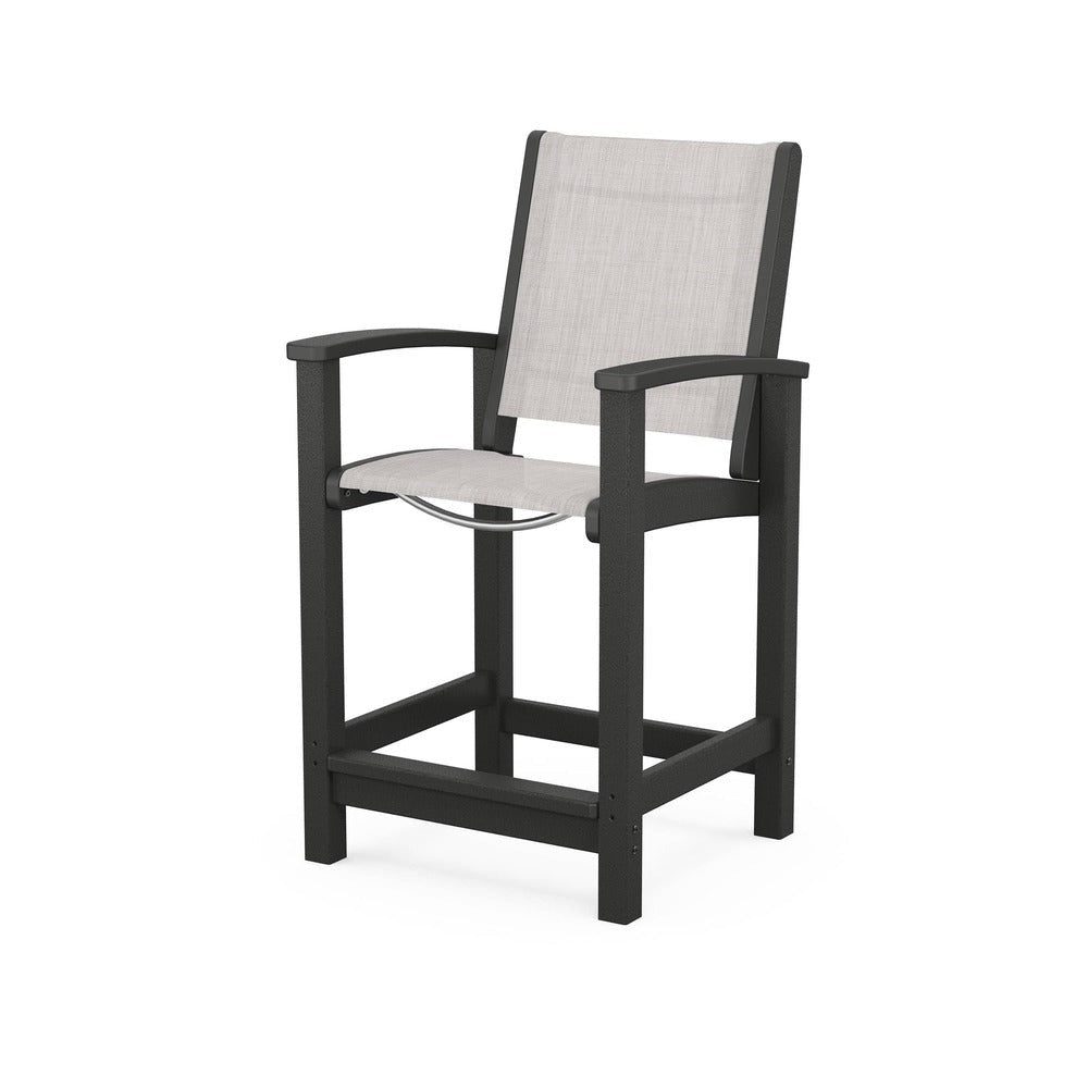 POLYWOOD® Coastal Counter Chair - 9011 Outdoor Furniture POLYWOOD®