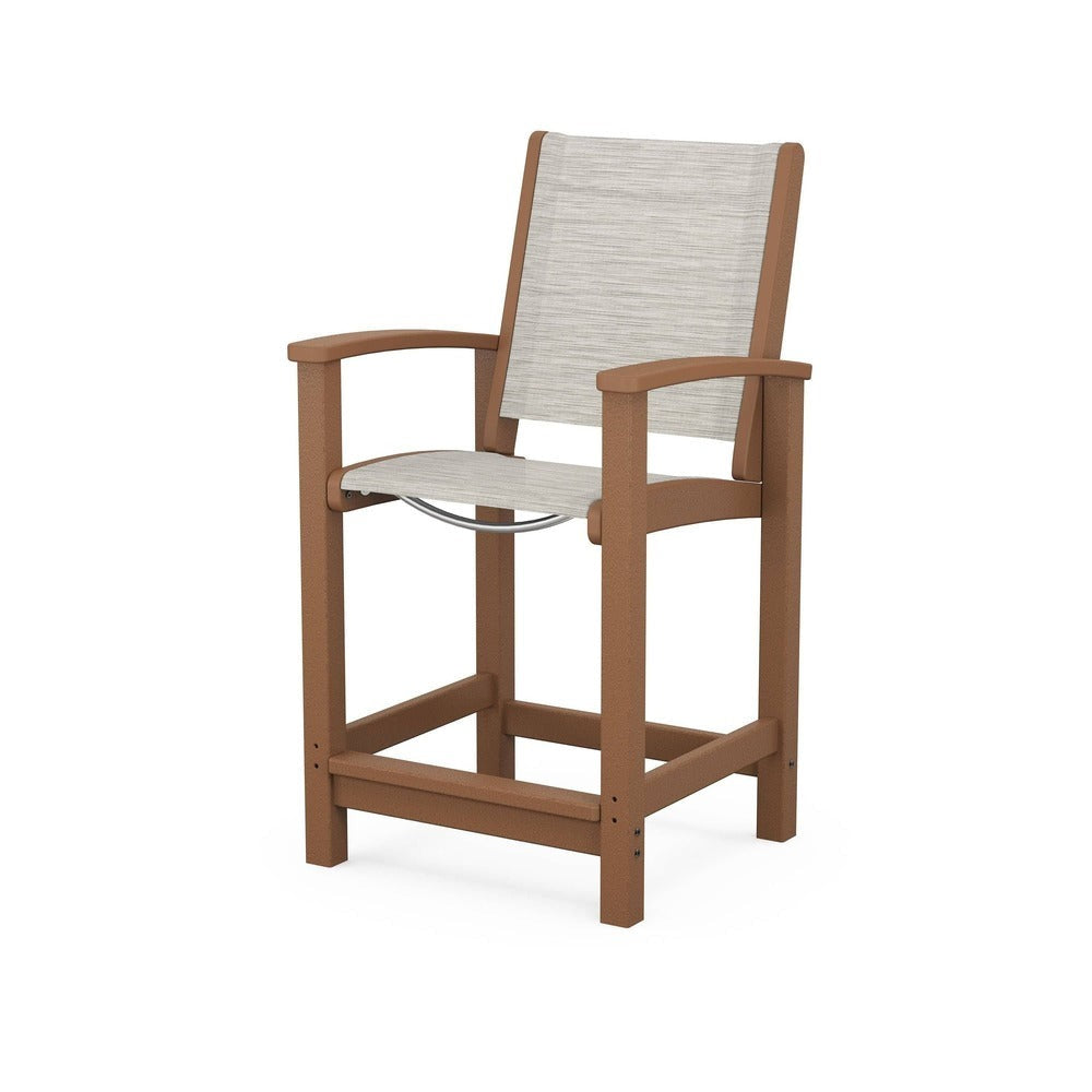 POLYWOOD® Coastal Counter Chair - 9011 Outdoor Furniture POLYWOOD®