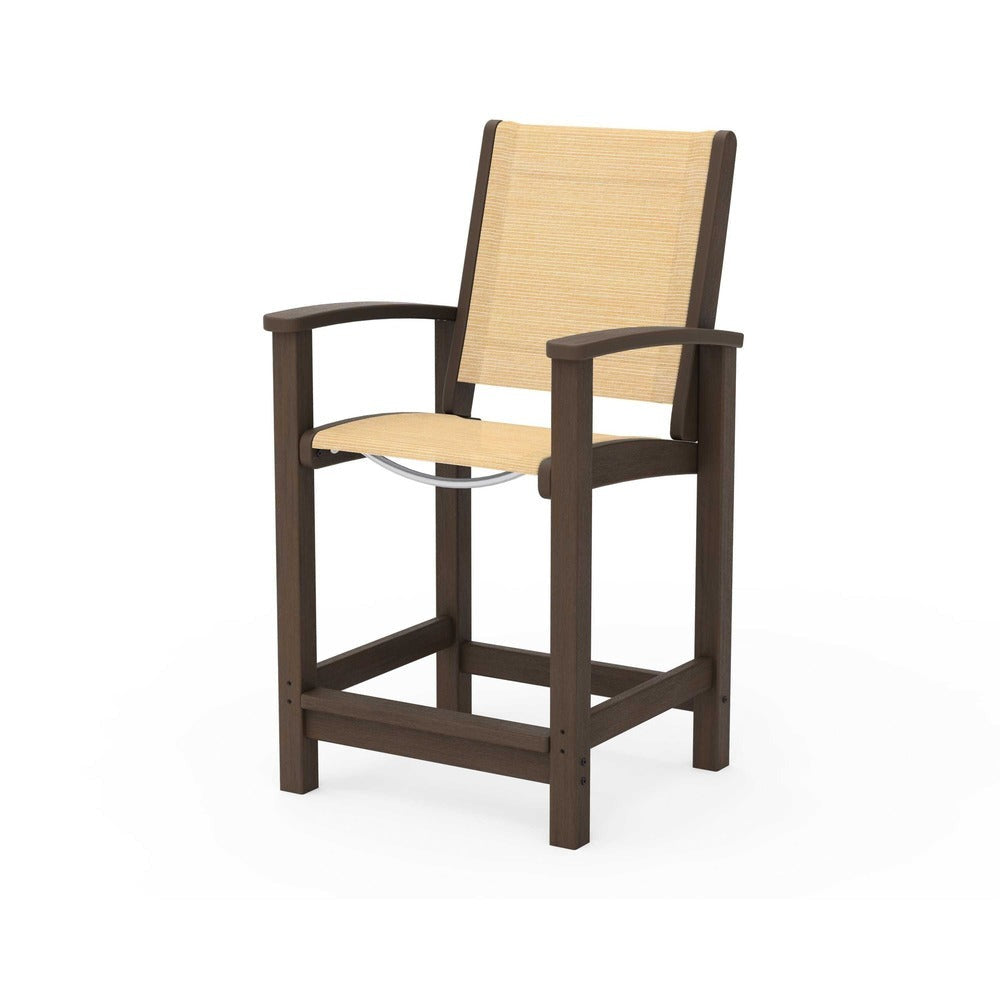 POLYWOOD® Coastal Counter Chair - 9011