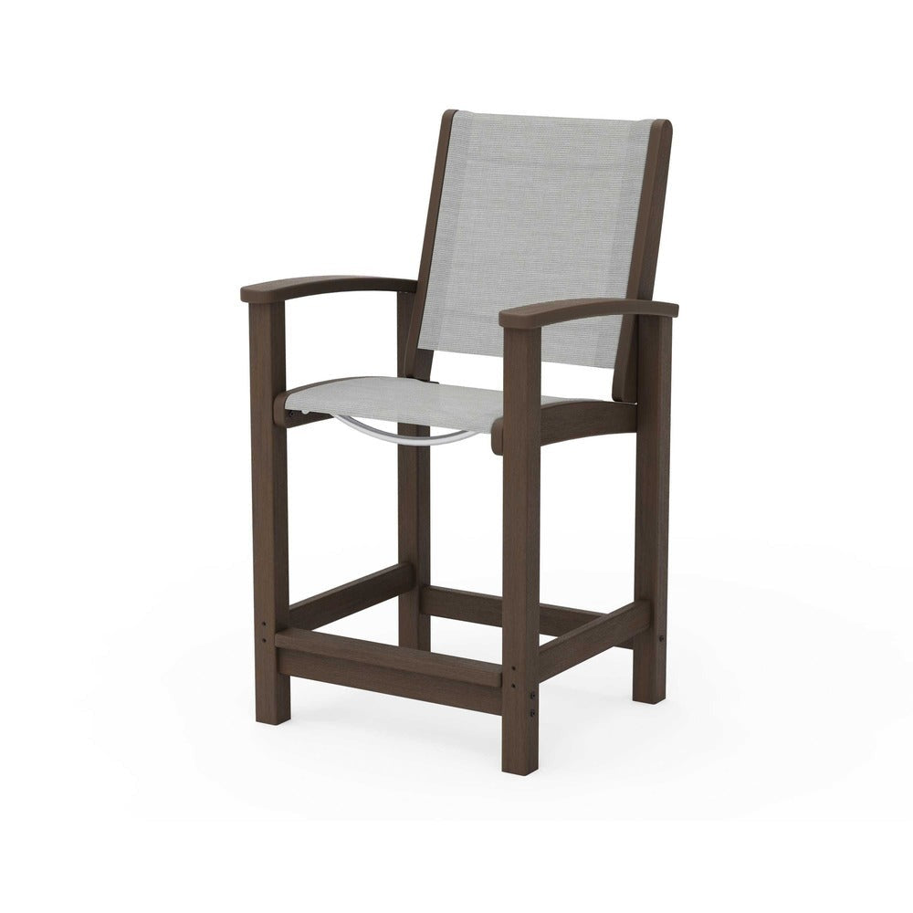 POLYWOOD® Coastal Counter Chair - 9011