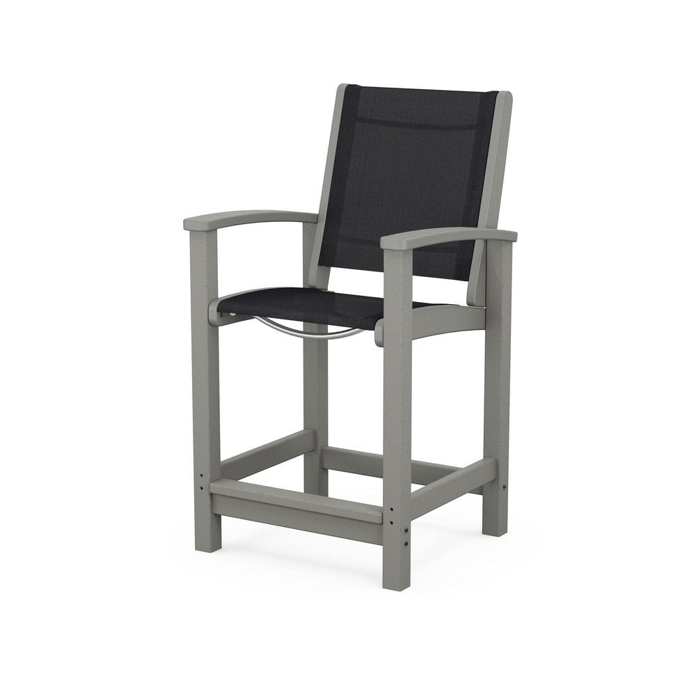 POLYWOOD® Coastal Counter Chair - 9011