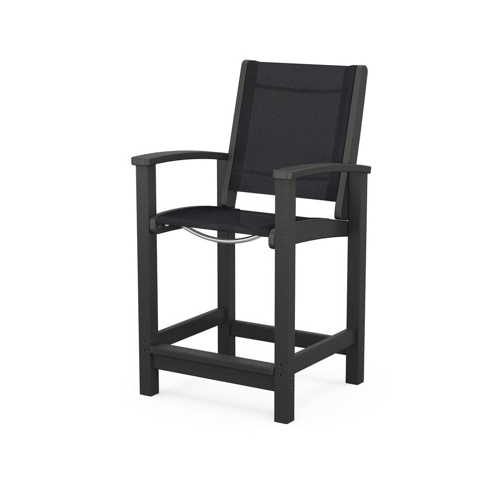 POLYWOOD® Coastal Counter Chair - 9011