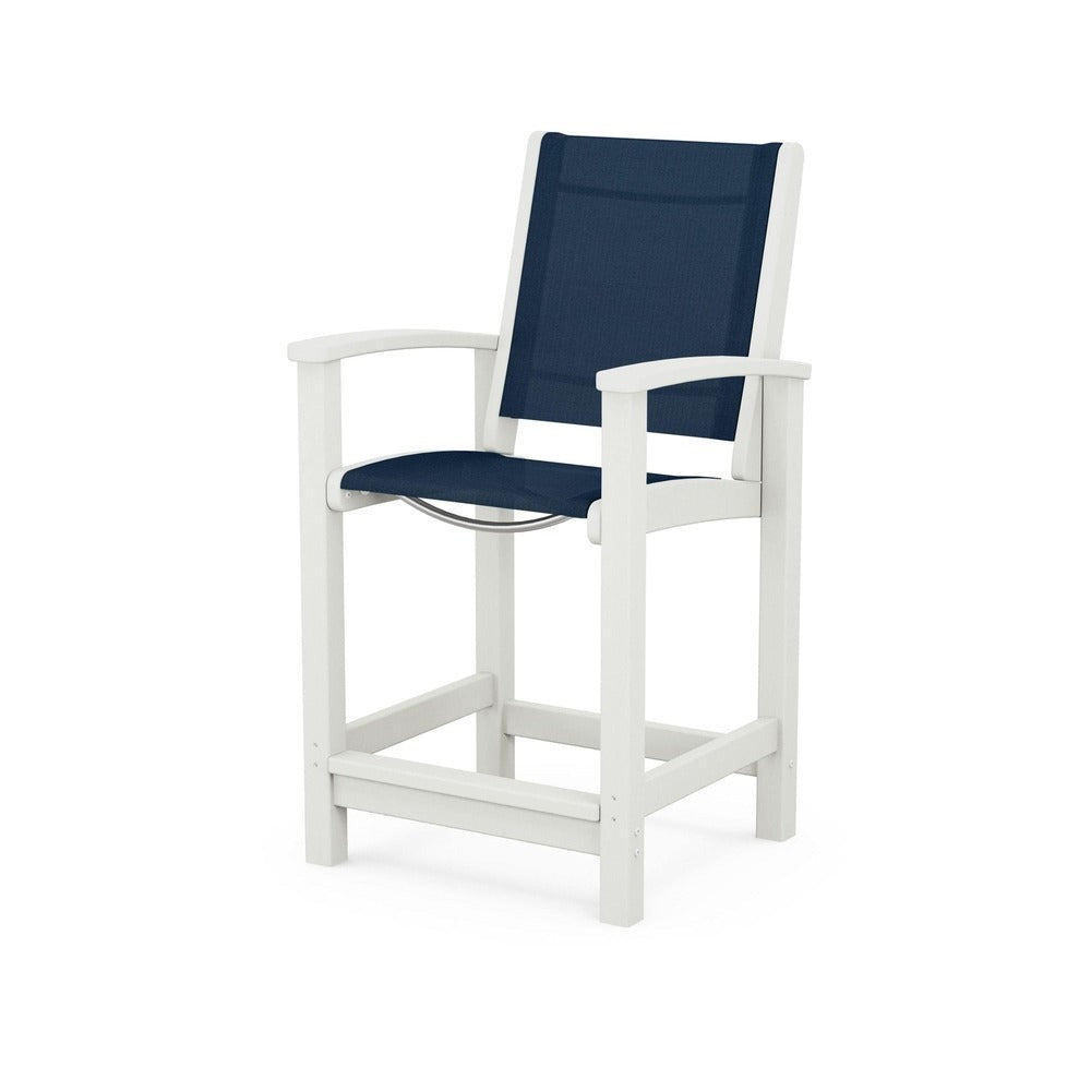 POLYWOOD® Coastal Counter Chair - 9011