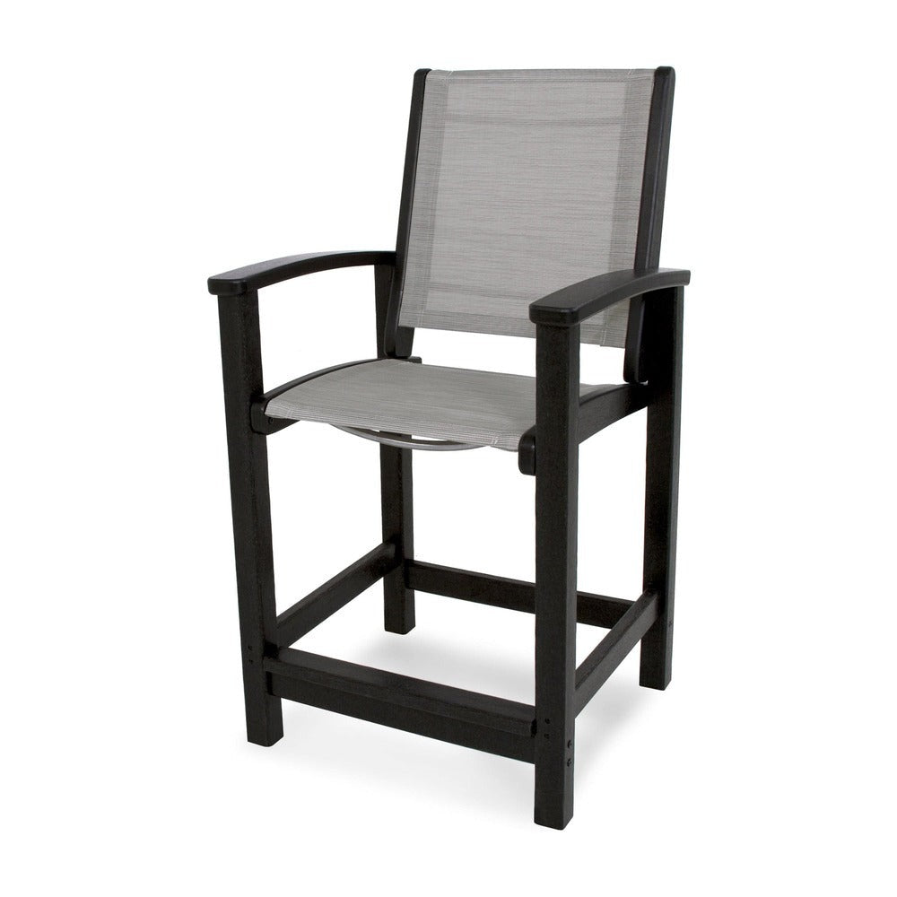 POLYWOOD® Coastal Counter Chair - 9011