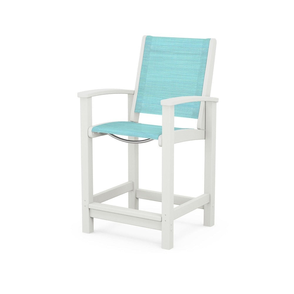 POLYWOOD® Coastal Counter Chair - 9011
