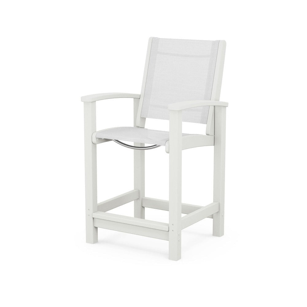 POLYWOOD® Coastal Counter Chair - 9011