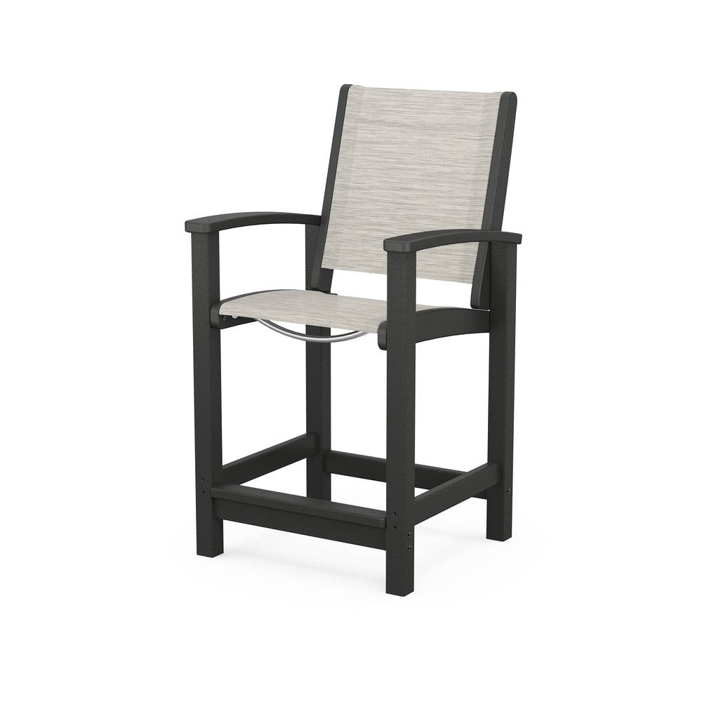 POLYWOOD® Coastal Counter Chair - 9011