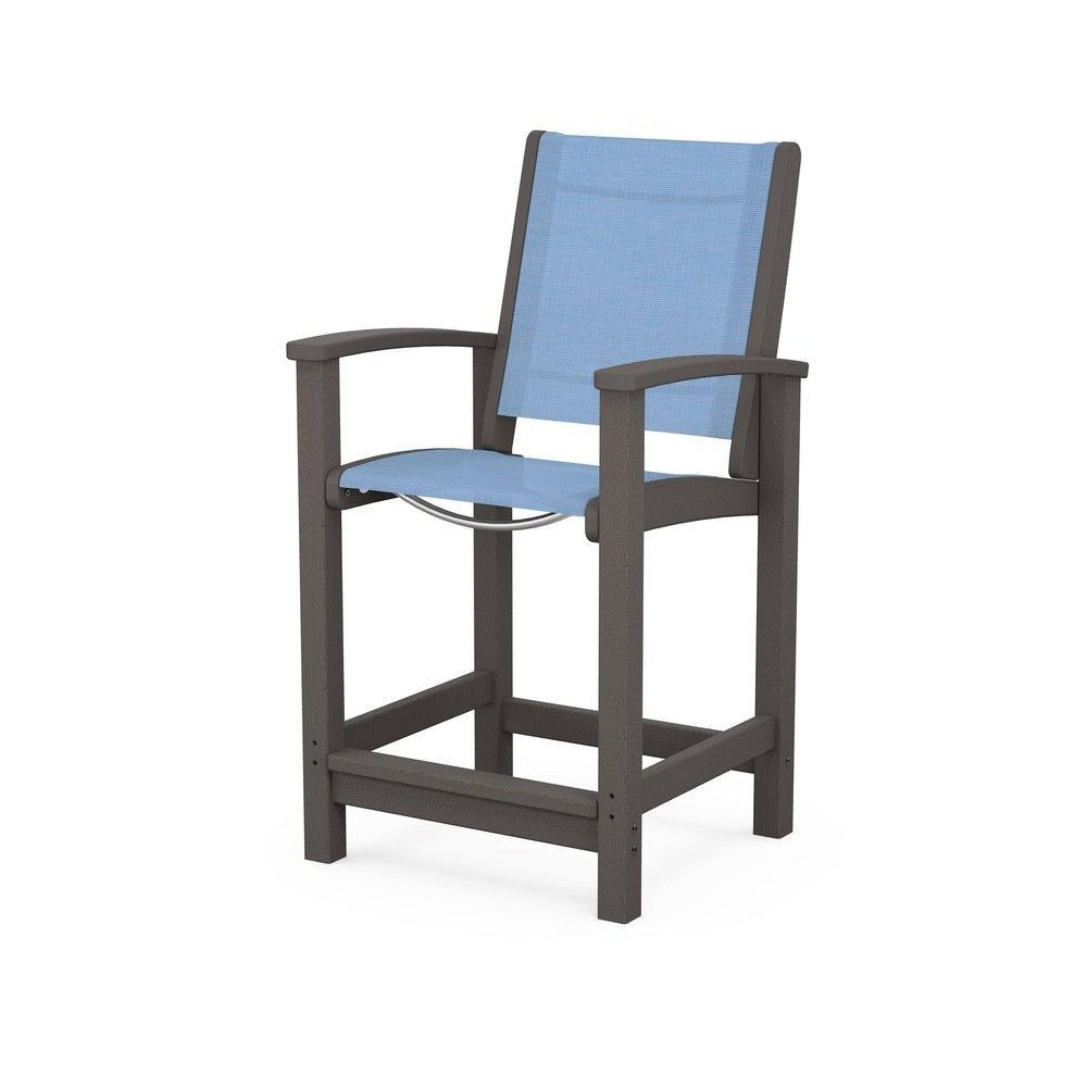 POLYWOOD® Coastal Counter Chair - 9011