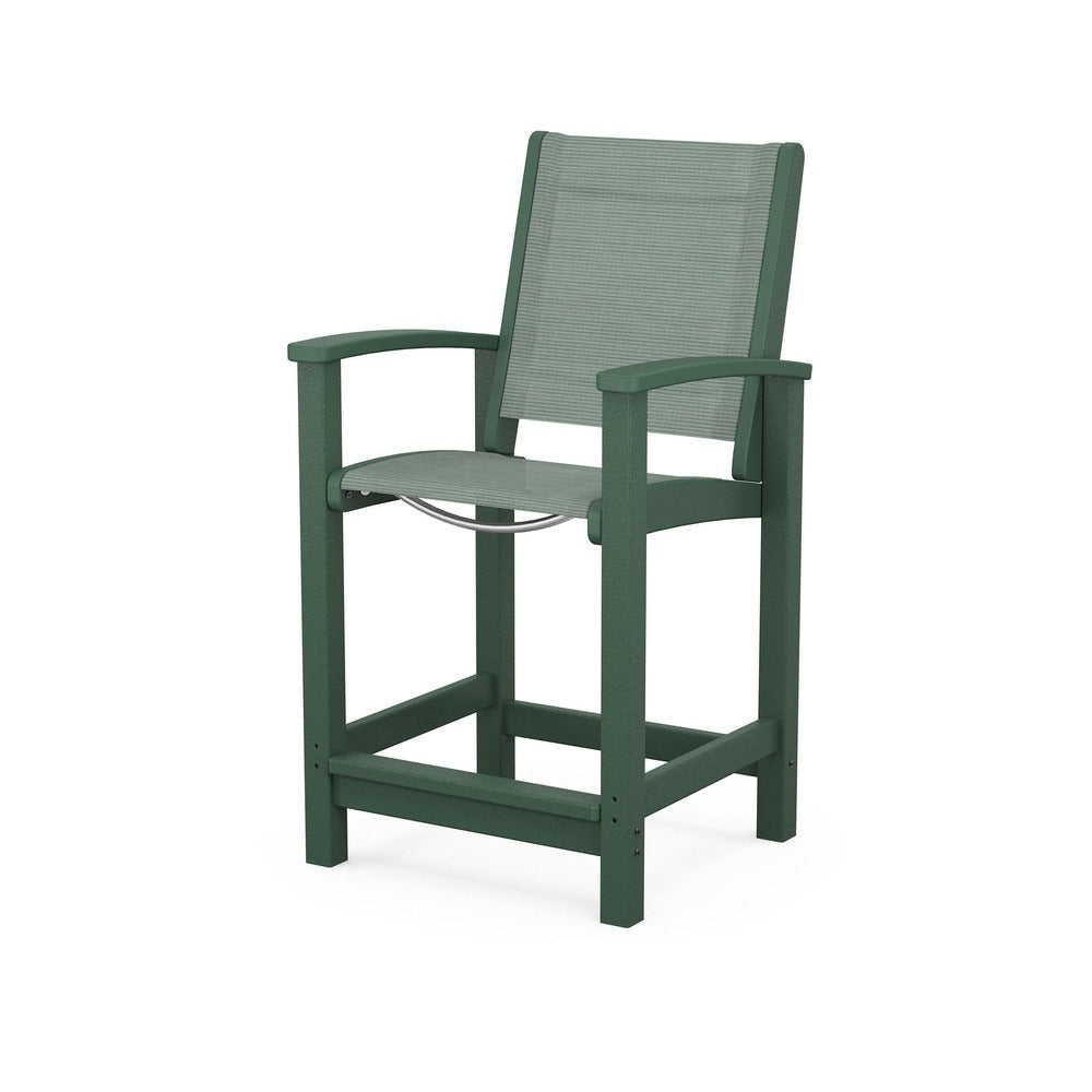 POLYWOOD® Coastal Counter Chair - 9011