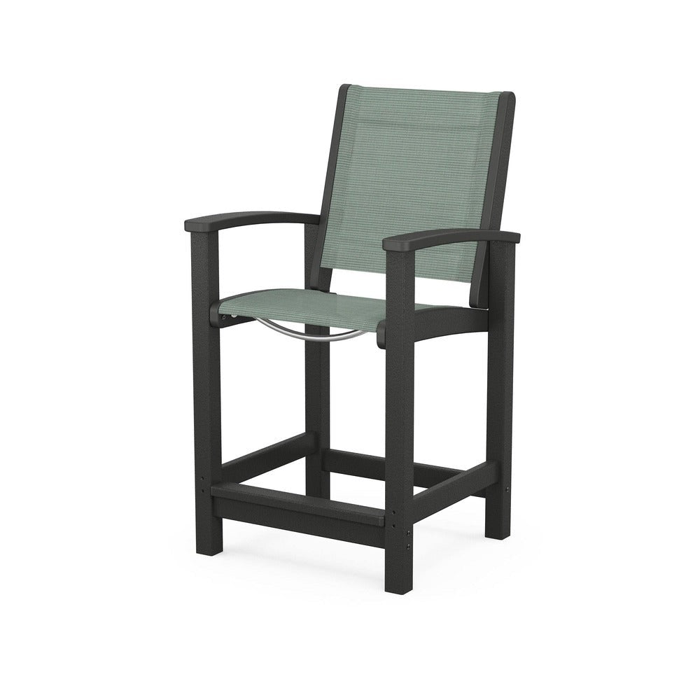 POLYWOOD® Coastal Counter Chair - 9011