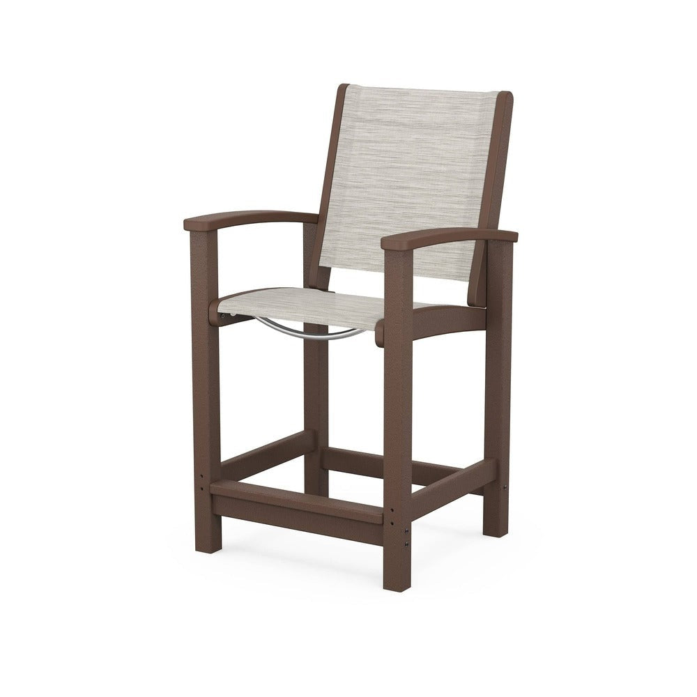 POLYWOOD® Coastal Counter Chair - 9011