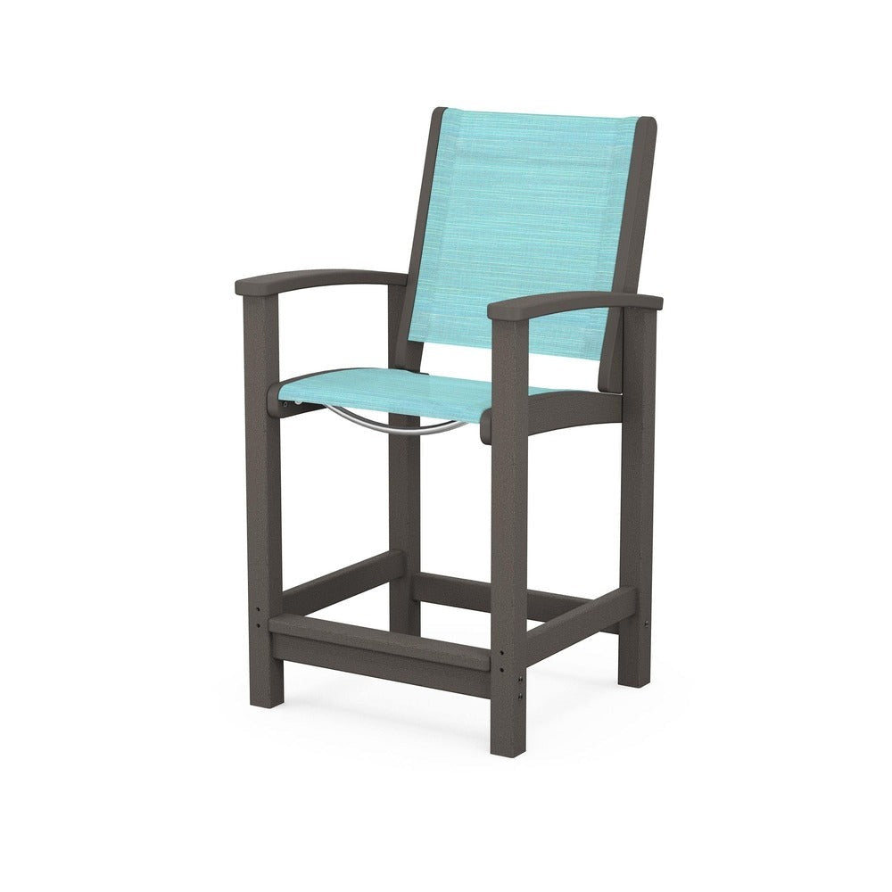 POLYWOOD® Coastal Counter Chair - 9011