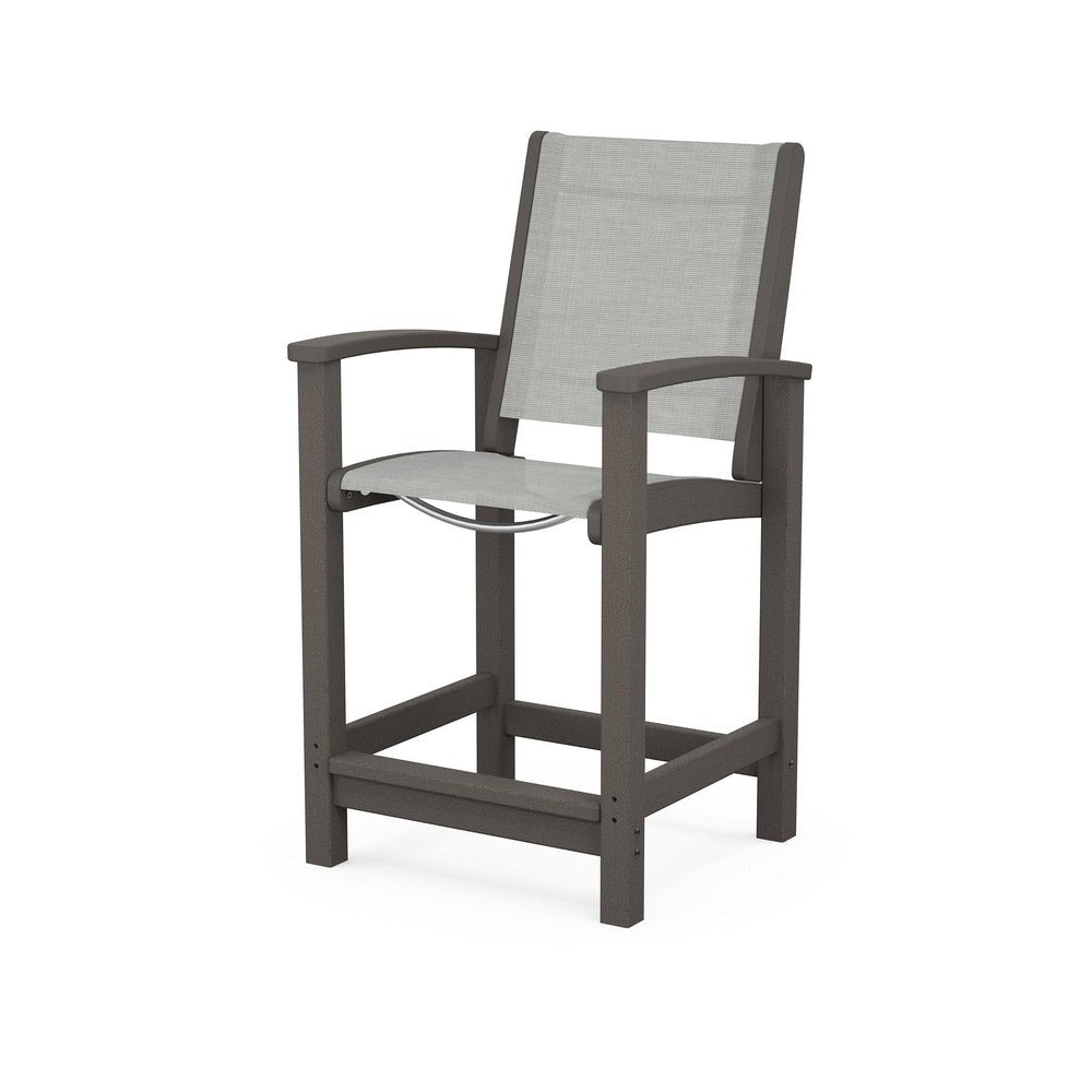 POLYWOOD® Coastal Counter Chair - 9011