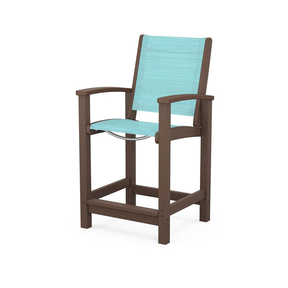 POLYWOOD® Coastal Counter Chair - 9011
