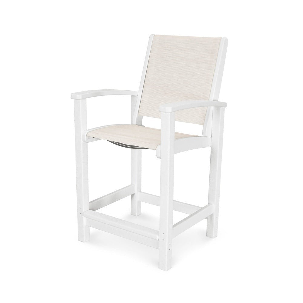 POLYWOOD® Coastal Counter Chair - 9011
