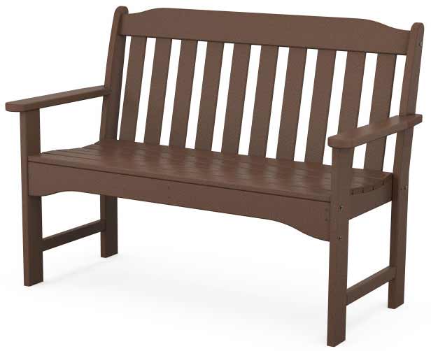 POLYWOOD® Country Living 48" Garden Bench - CLGNB484 Benches POLYWOOD®