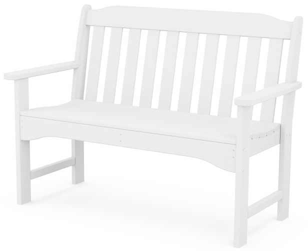 POLYWOOD® Country Living 48" Garden Bench - CLGNB484 Benches POLYWOOD®