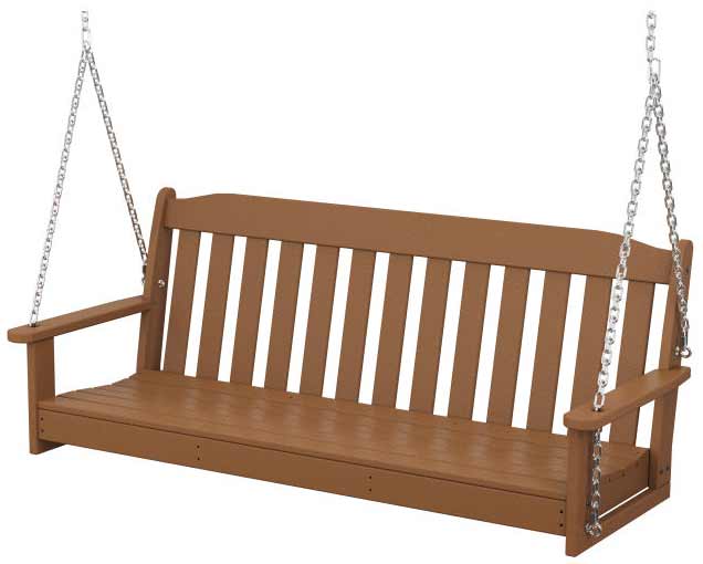POLYWOOD® Country Living 60" Swing - CLGNS604 Glider POLYWOOD®