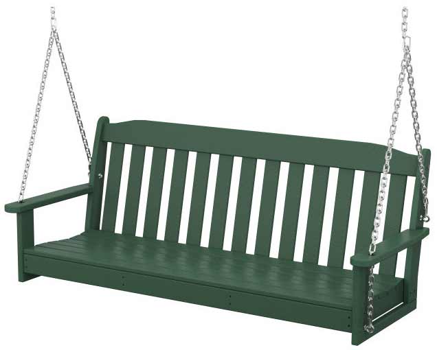 POLYWOOD® Country Living 60" Swing - CLGNS604 Glider POLYWOOD®