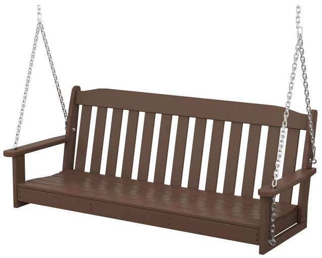 POLYWOOD® Country Living 60" Swing - CLGNS604 Glider POLYWOOD®