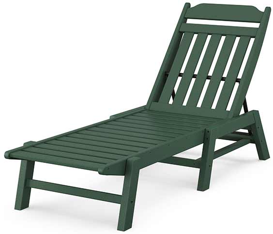 POLYWOOD® Country Living Chaise - CLCA2280 Chaise POLYWOOD®