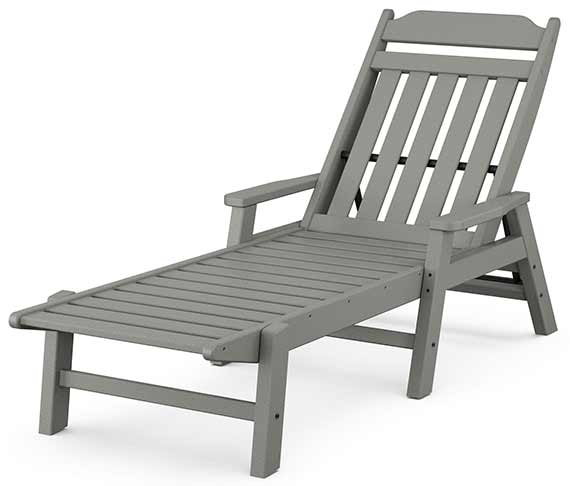 POLYWOOD® Country Living Chaise with Arms - CLC2280 Chaise POLYWOOD®