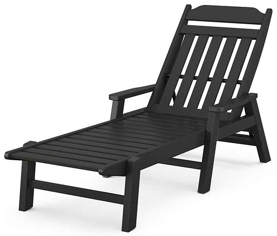 POLYWOOD® Country Living Chaise with Arms - CLC2280 Chaise POLYWOOD®