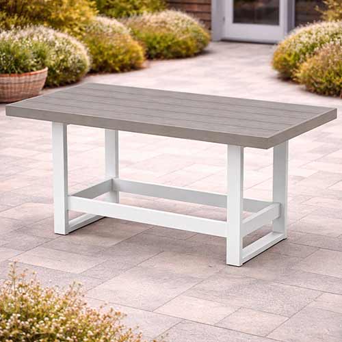 POLYWOOD® EDGE 40" x 78" Bar Table - Select Accents - EMBT4078