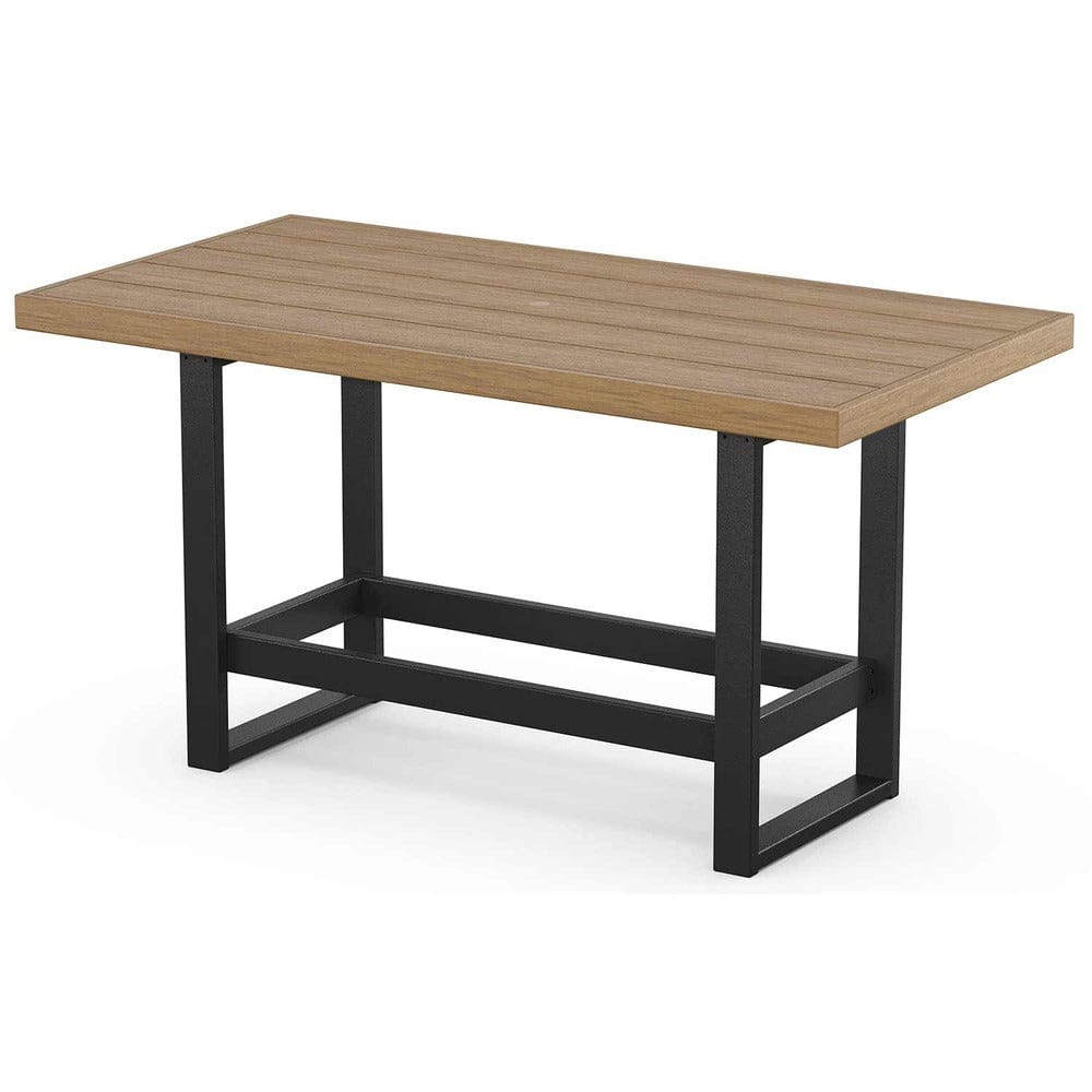 POLYWOOD® EDGE 40" x 78" Bar Table - Select Accents - EMBT4078 Dining Table POLYWOOD®