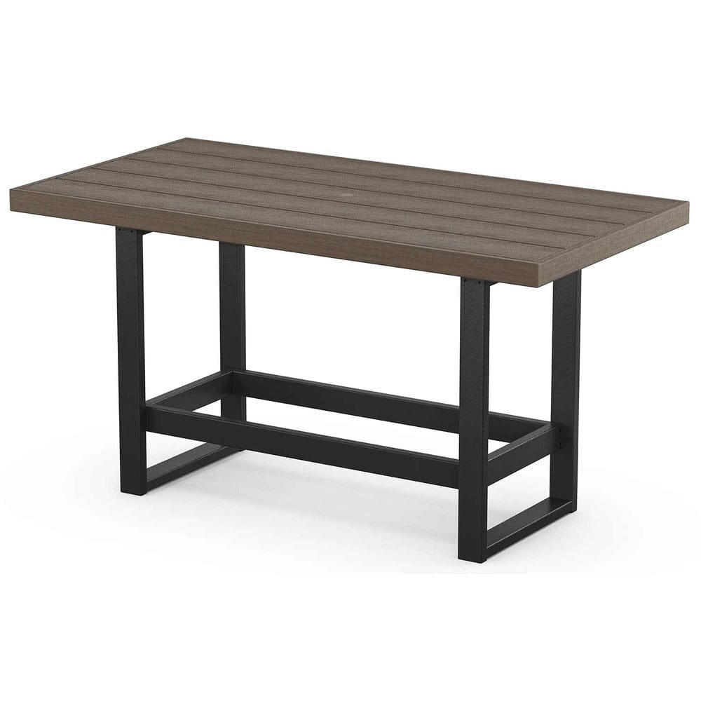 POLYWOOD® EDGE 40" x 78" Bar Table - Select Accents - EMBT4078 Dining Table POLYWOOD®
