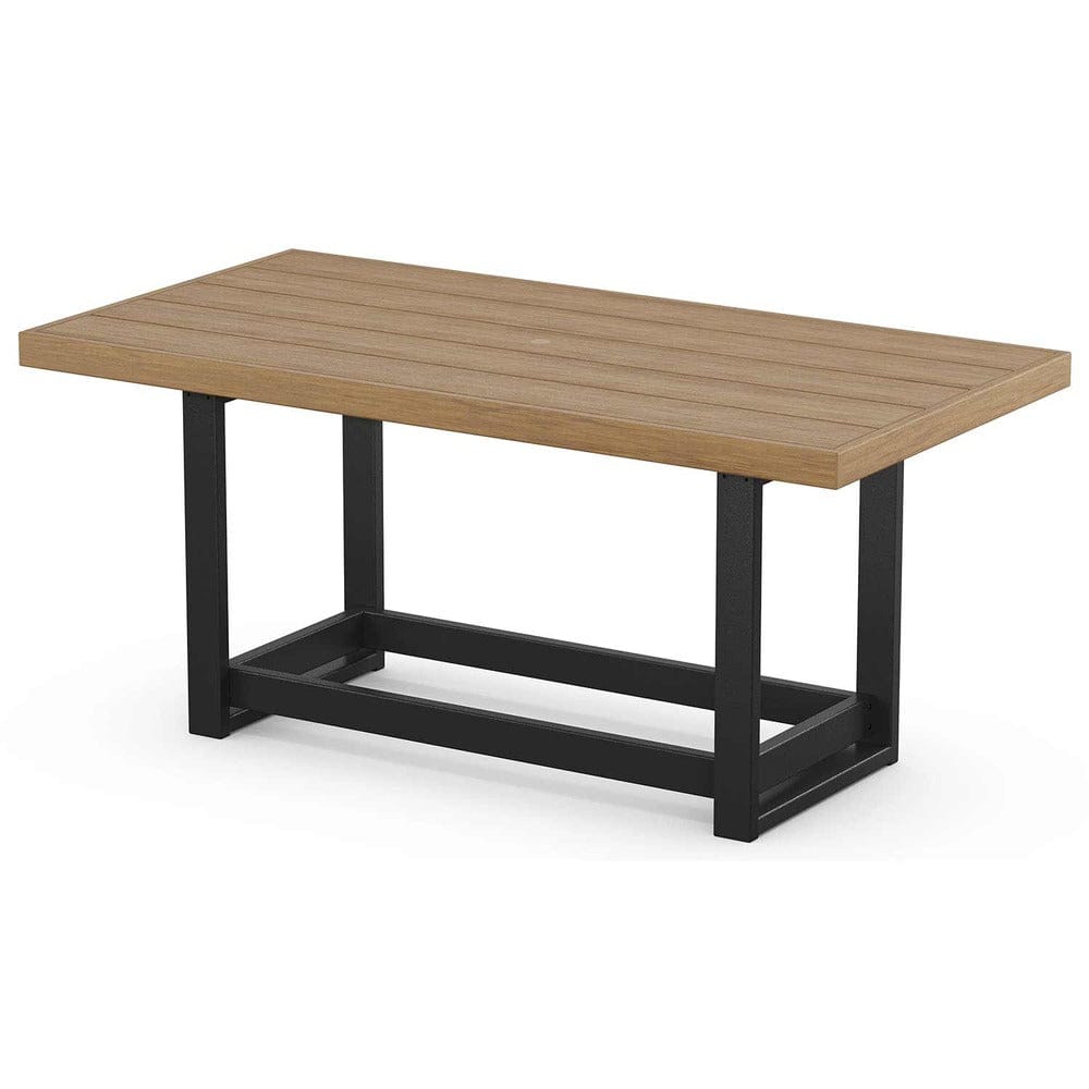 POLYWOOD® EDGE 40" x 78" Counter Table - Select Accents - EMRT4078 Table POLYWOOD®