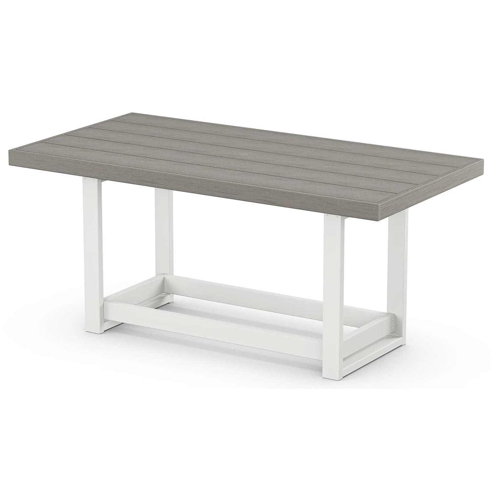 POLYWOOD® EDGE 40" x 78" Counter Table - Select Accents - EMRT4078 Table POLYWOOD®