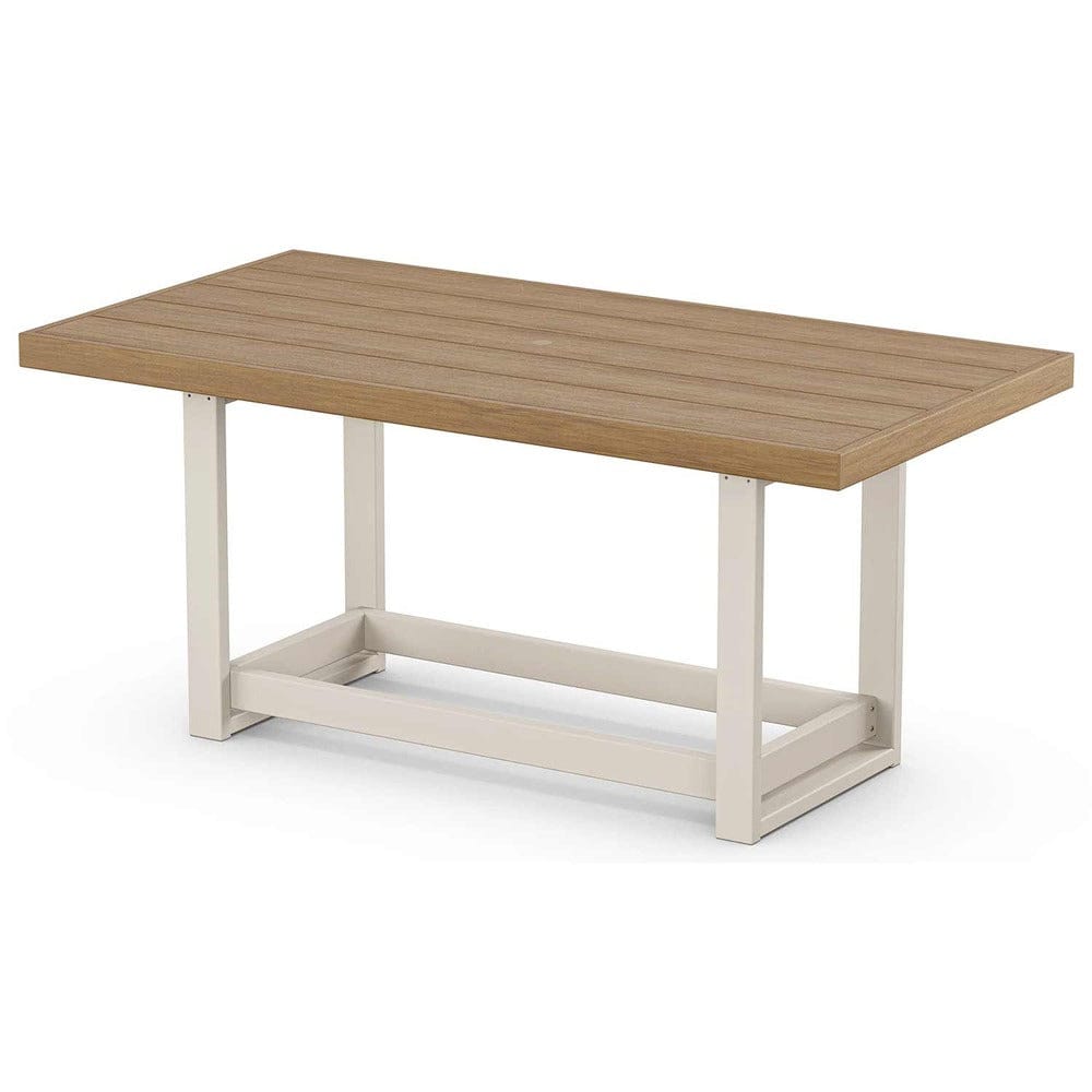 POLYWOOD® EDGE 40" x 78" Counter Table - Select Accents - EMRT4078 Table POLYWOOD®