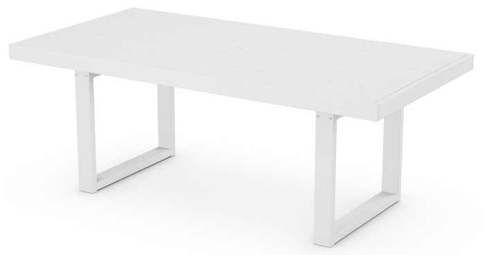 POLYWOOD® EDGE 40" x 78" Dining Table - EMT4078 Table POLYWOOD®