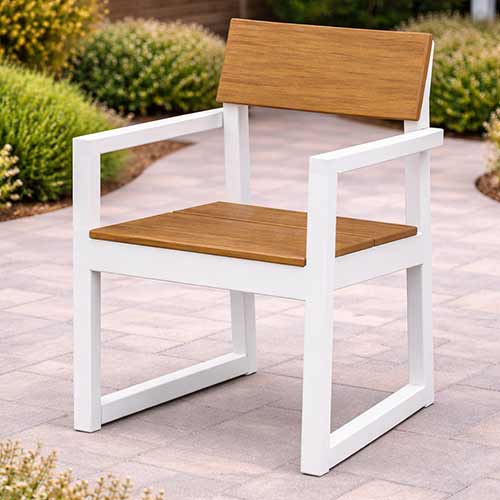 POLYWOOD® EDGE Dining Arm Chair - Select Accents - EMD200